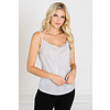 Sequin Drape Neck Cami