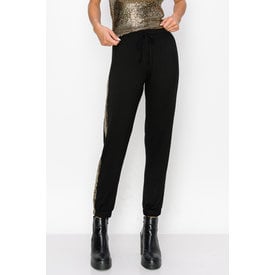 Coin1804 Sequin Side Contrast Jogger