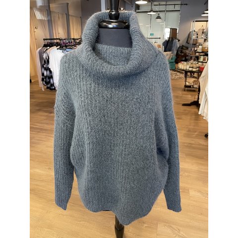 Knitted Cowl Sweater