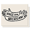 Michigan Letterpress Card