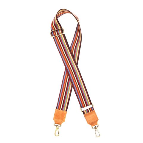 Striped Adjustable Bag Strap