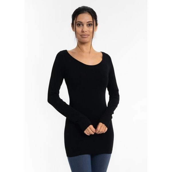 Elietian Layering Long Sleeve Reversible Top