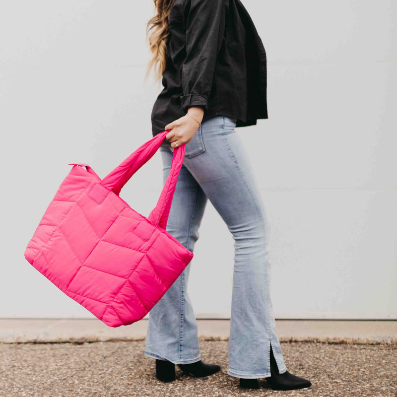 Naomi Puffer Tote Bag by Relish