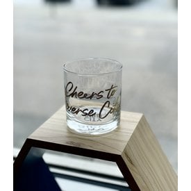 City Bird Traverse City Cheers Rocks Glass