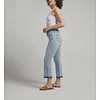 Eloise Mid Rise Bootcut Crop Jeans