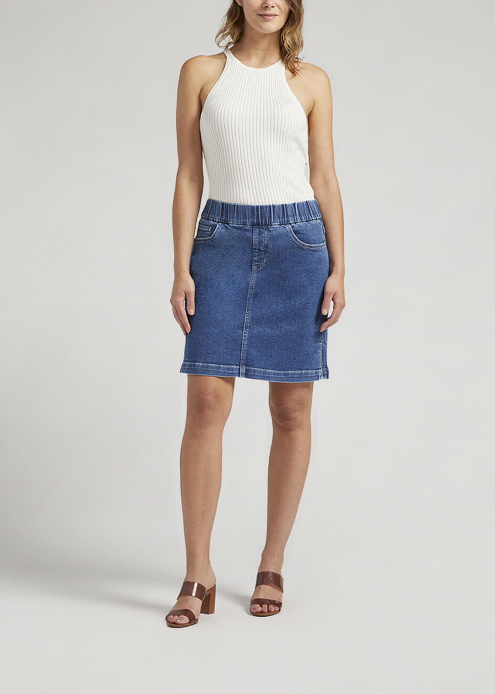 Jag Jeans On the Go Mid Rise Skort