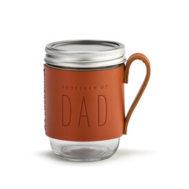 Demdaco Dad Leather Sleeve Mug