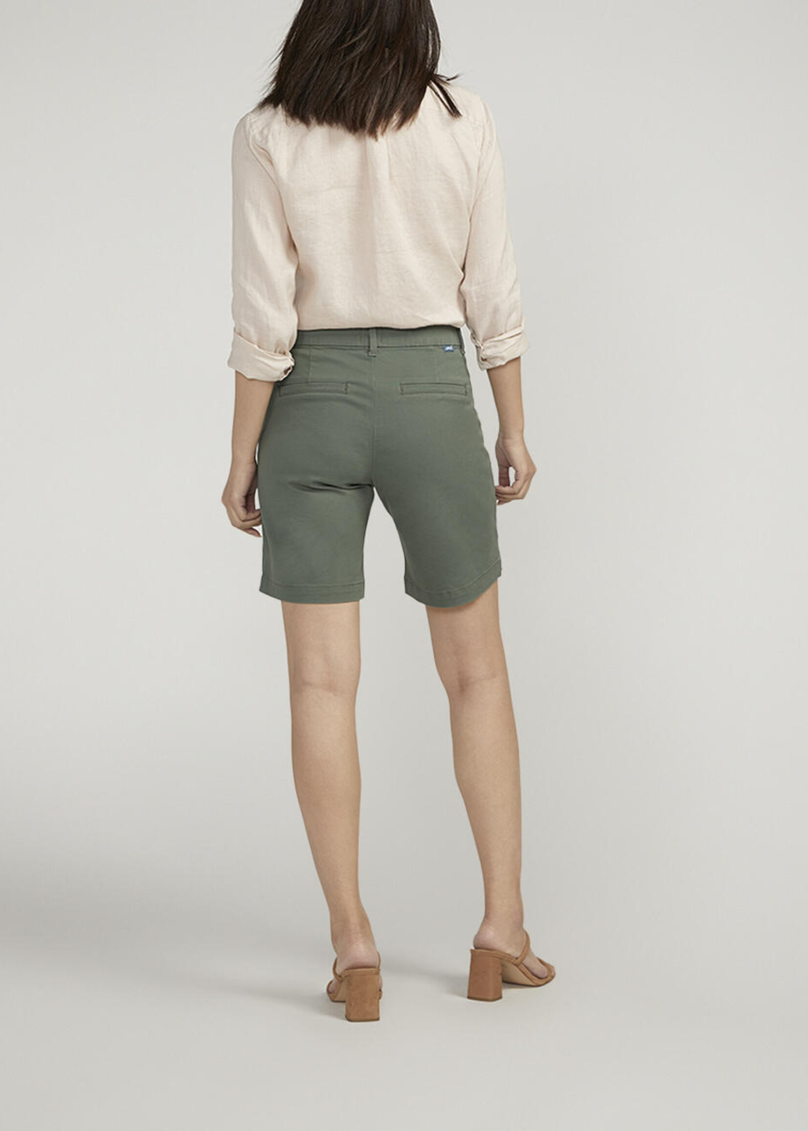 Jag Jeans Maddie MId Rise 8-inch Shorts