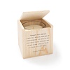 Soy Blessing Candle w/ Engraved Wooden Box