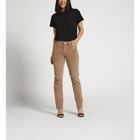 Khaki Slim Fit Women's Casual Corduroy Trousers - Buy Online in India @  Mehar