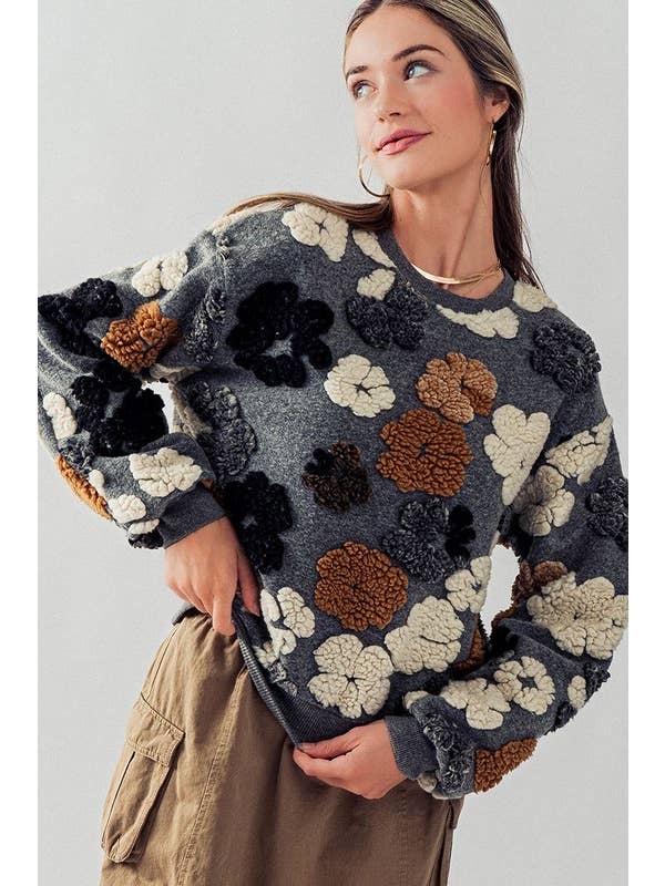 sherpa crewneck