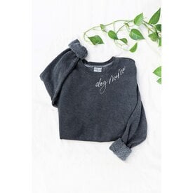 Oat Collective Dog Mama Mineral Washed Sweatshirt