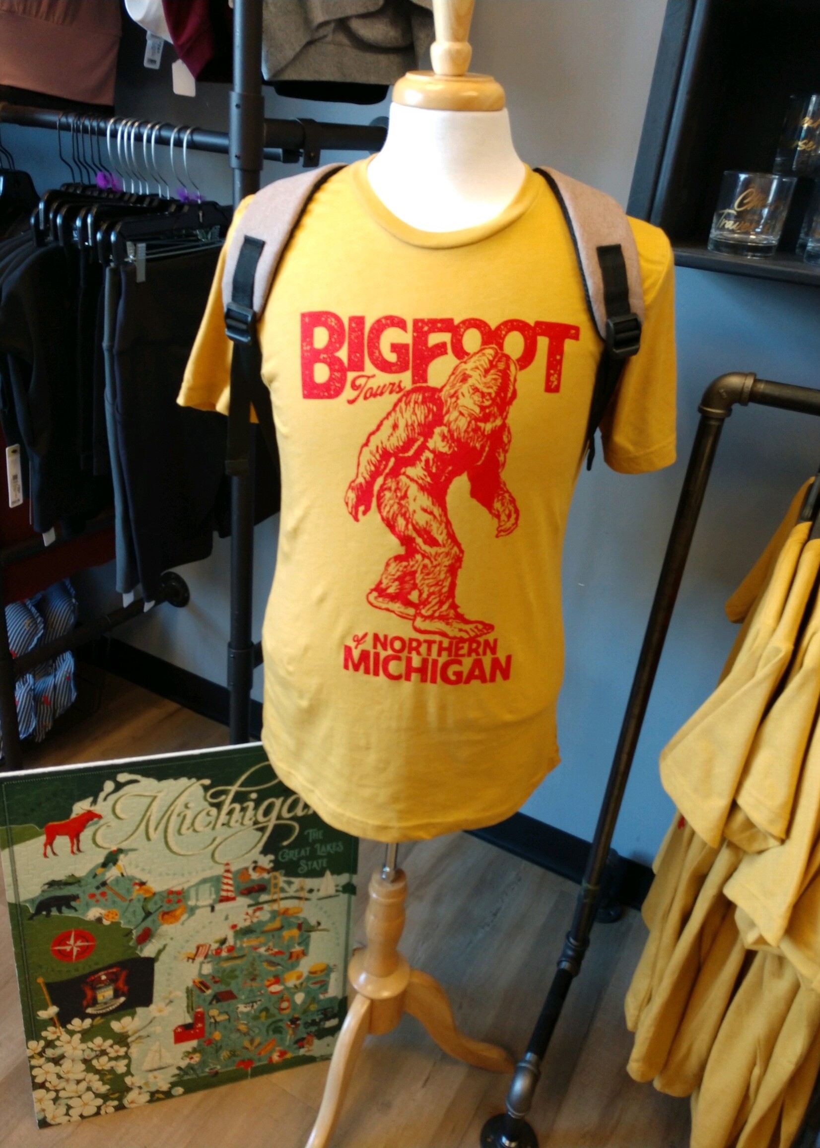 Live Love Michigan Bigfoot Unisex Tee