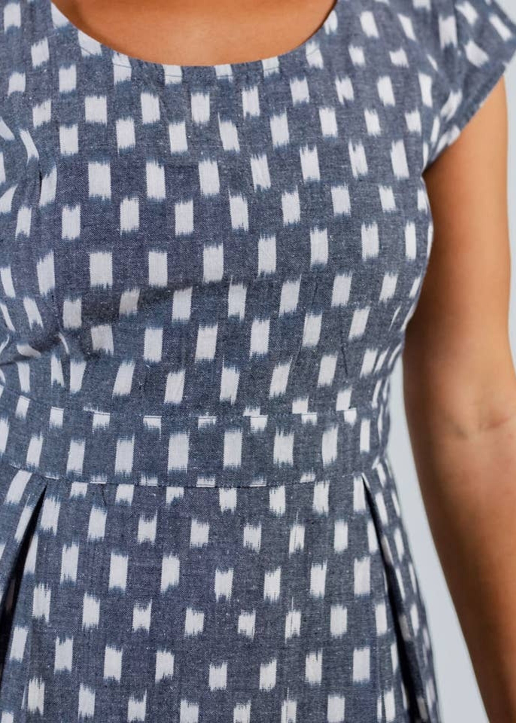 Mata Traders Vintage Pleat Dress