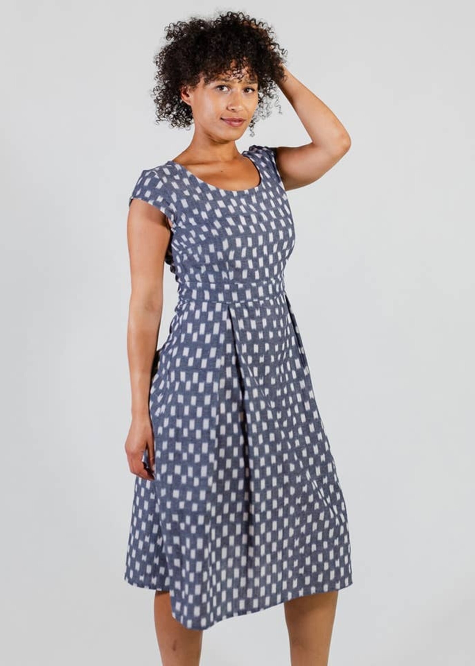 Mata Traders Vintage Pleat Dress