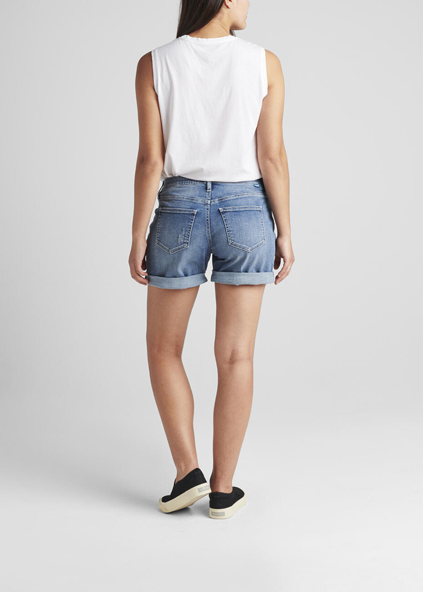 Jag Alex Mid Rise Boyfriend Short