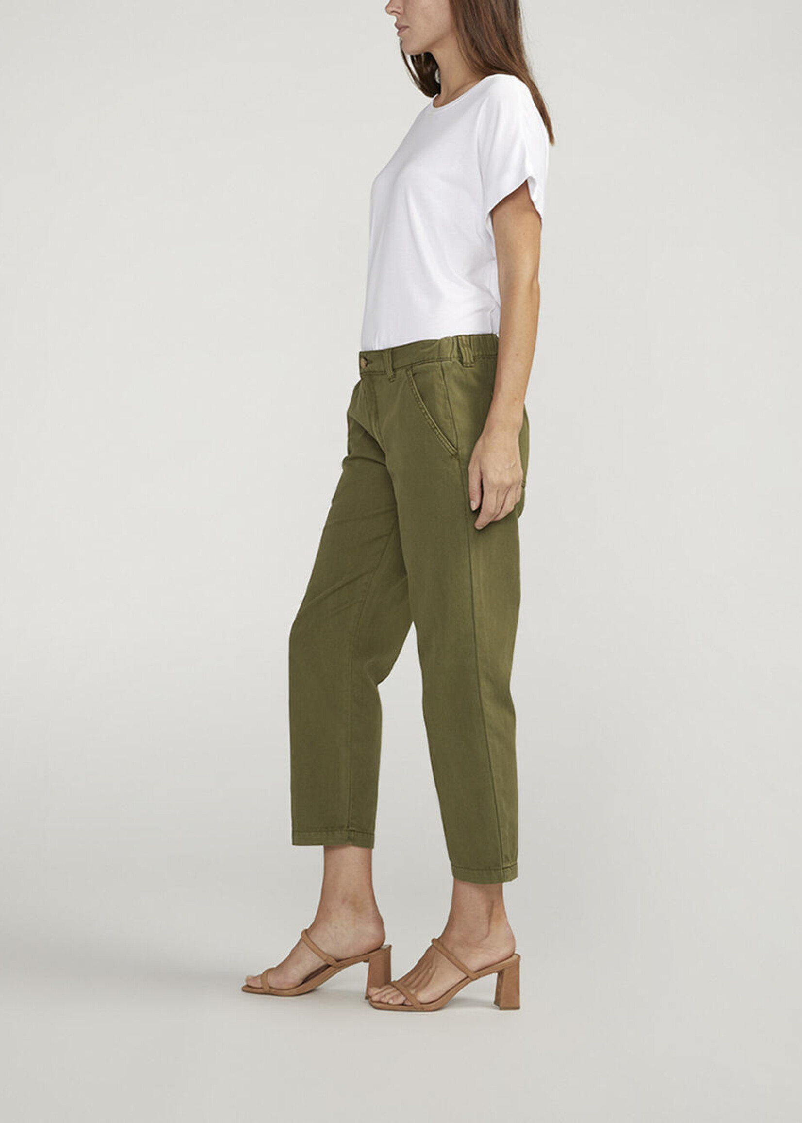 Chino Tailored Cropped Pants - Relish