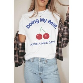 Blume + Co Doing my Best Cherry Tee