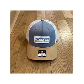 Portcitees Custom Retro Michigan Trucker Hat