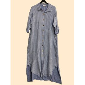 La Maison Linen Shirt Dress