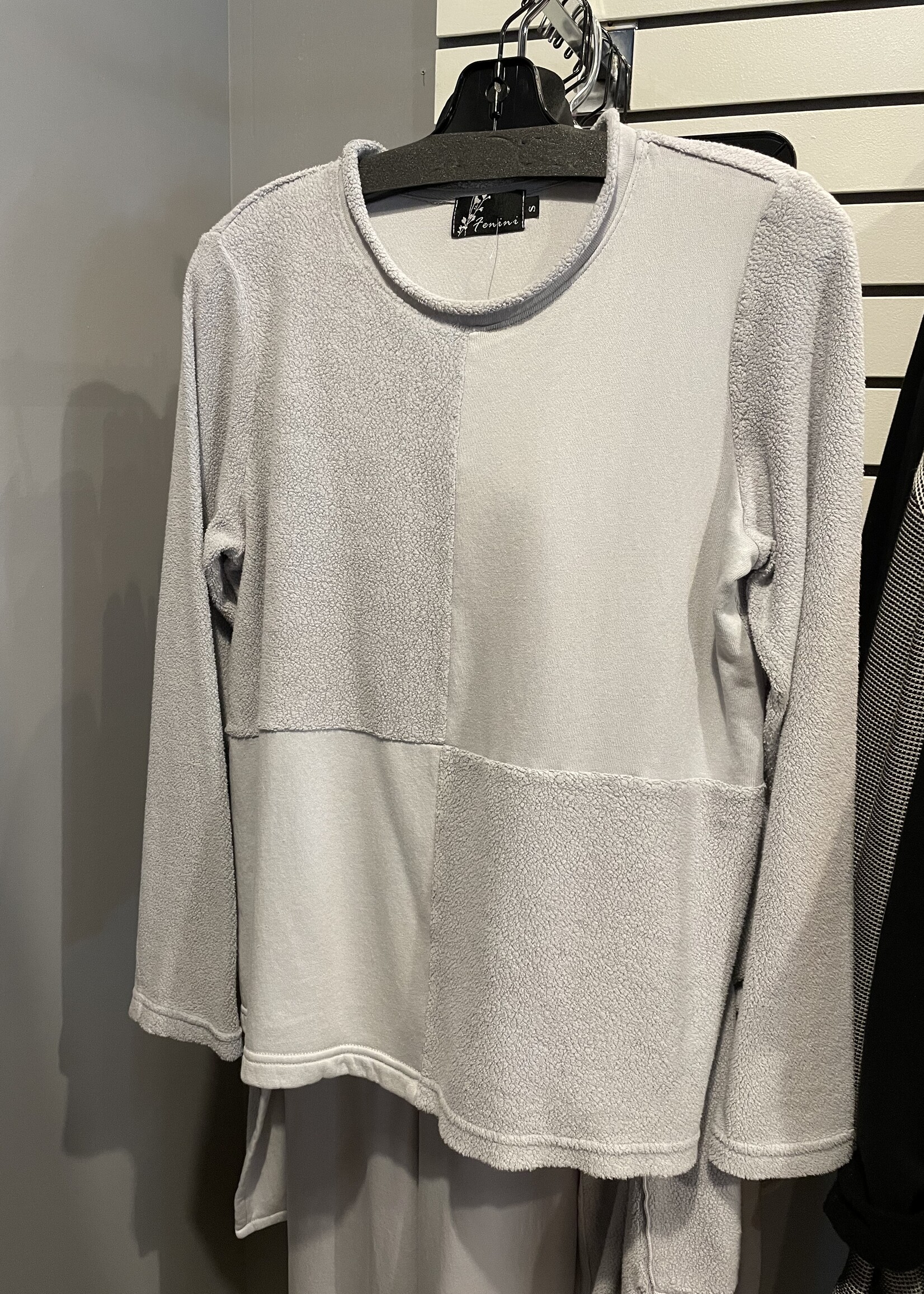 Fenini Sherpa Patch Top