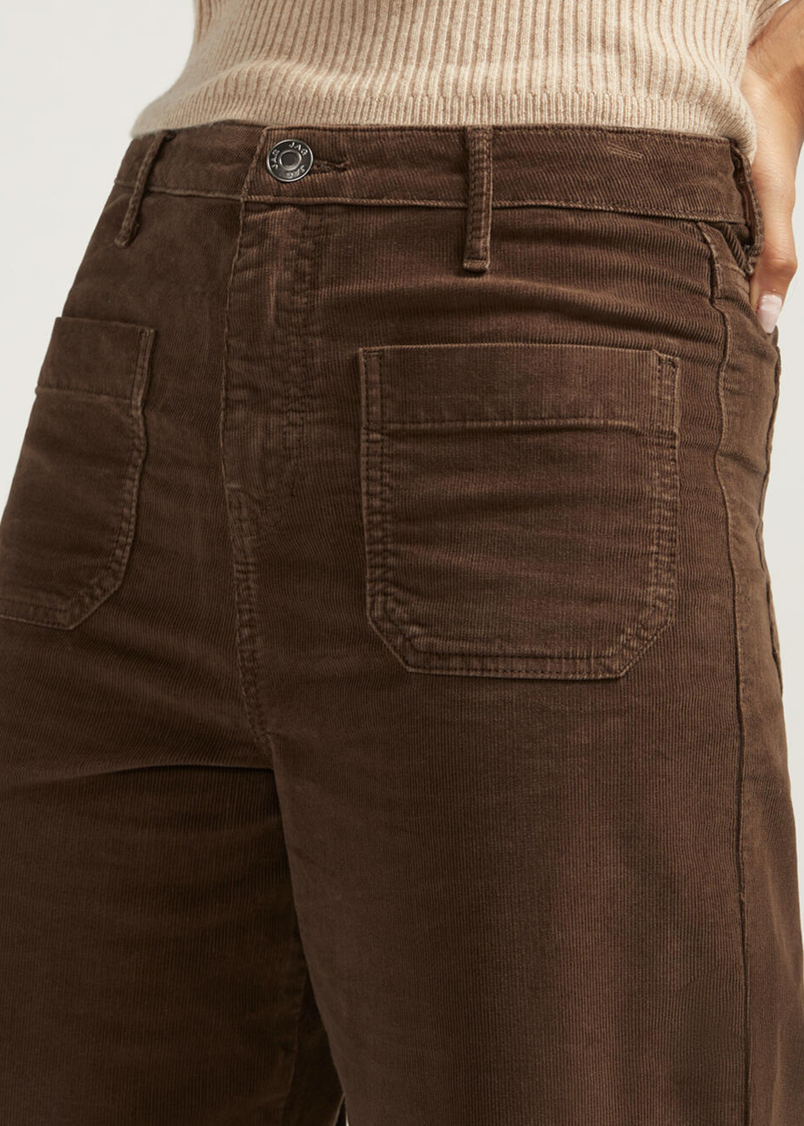 Jag Jeans Sophia Mid Rise Wide Leg Corduroy Pants