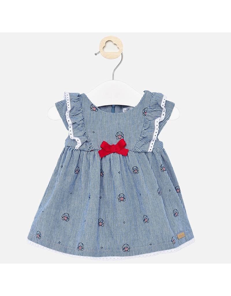 newborn denim dress