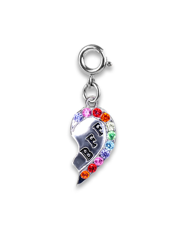 CHARM IT! Silver BFF Broken Heart Charm