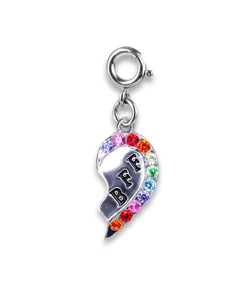 CHARM IT! Silver BFF Broken Heart Charm