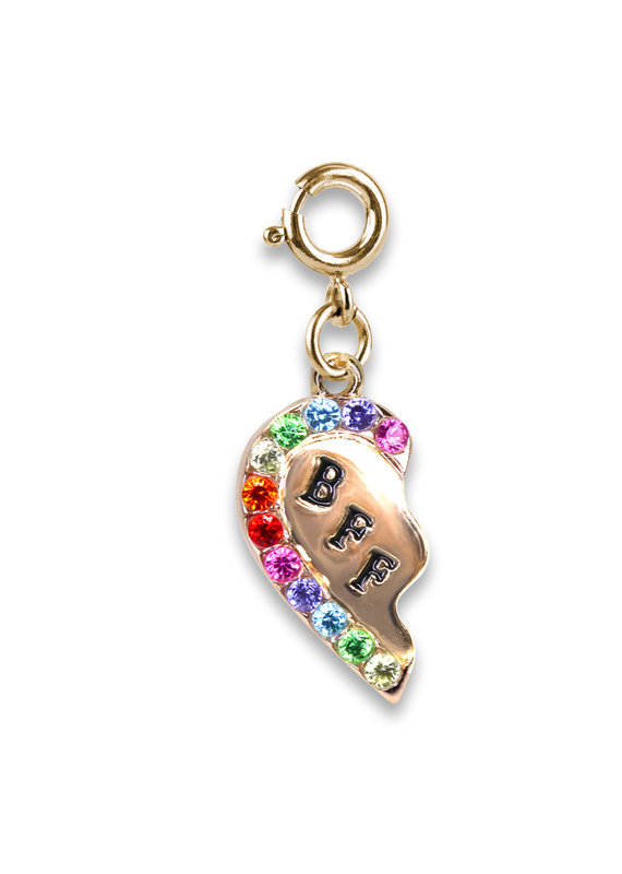 High Intencity Corporation CHARM IT! CHARM IT! Gold BFF Broken Heart Charm