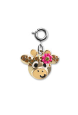 High Intencity Corporation CHARM IT! CHARM IT! Gold Flower Giraffe Charm