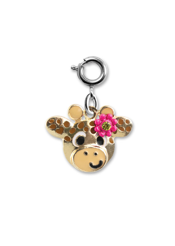 High Intencity Corporation CHARM IT! CHARM IT! Gold Flower Giraffe Charm