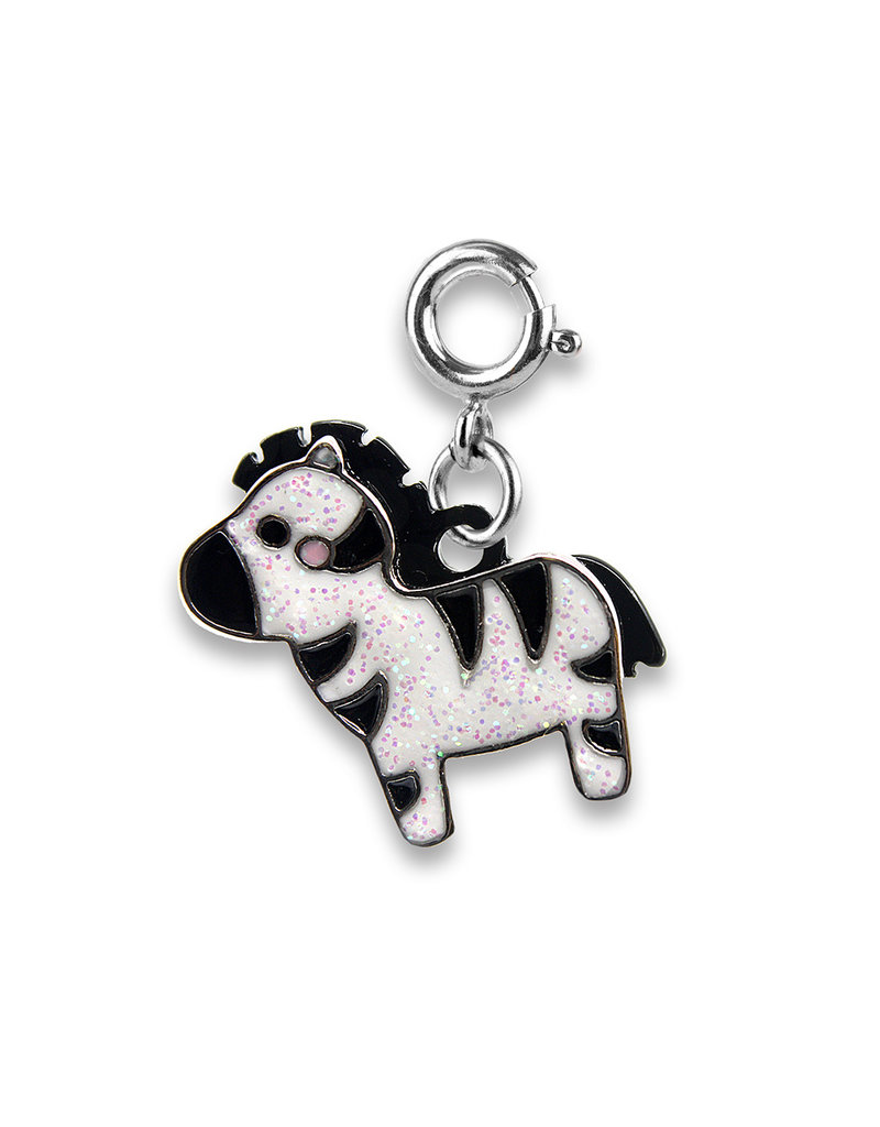 CHARM IT! Glitter Zebra Charm