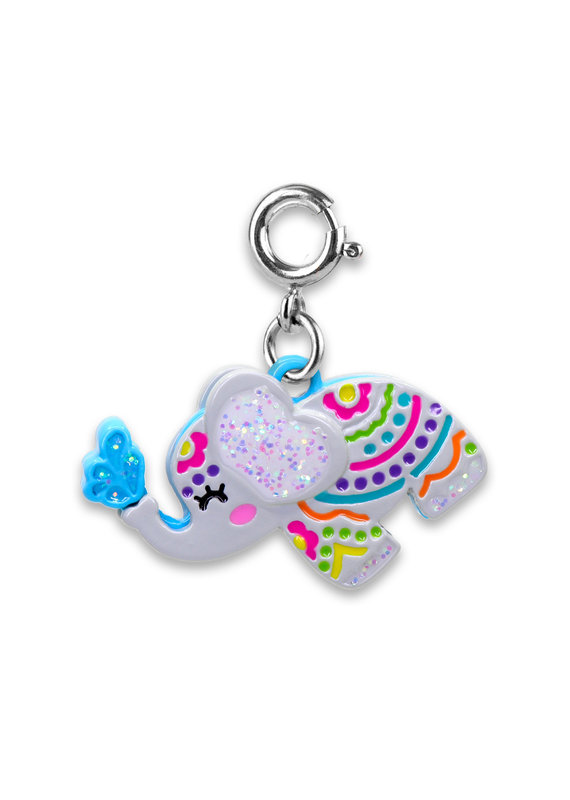 High Intencity Corporation CHARM IT! CHARM IT! Glitter Elephant Charm