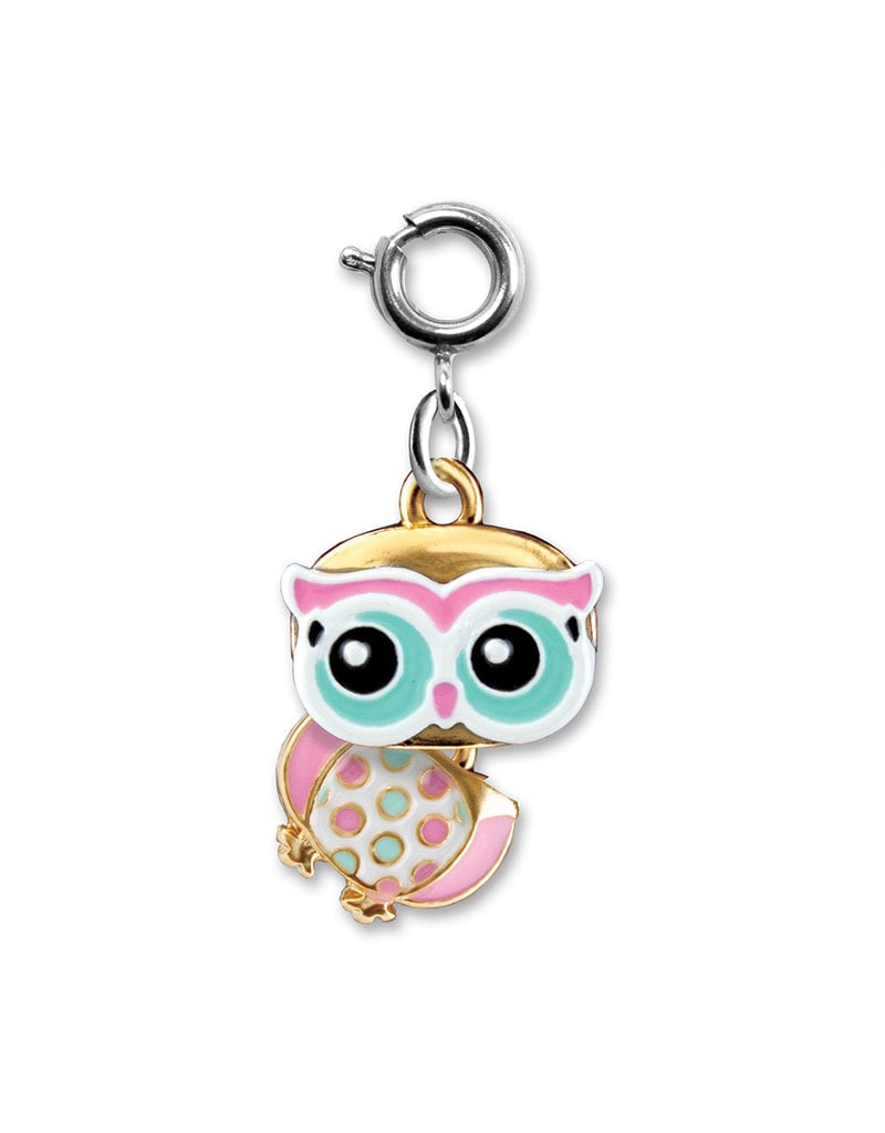 High Intencity Corporation CHARM IT! CHARM IT! Swivel Owl Charm