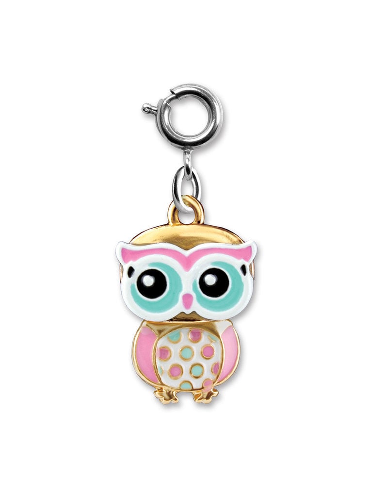 High Intencity Corporation CHARM IT! CHARM IT! Swivel Owl Charm