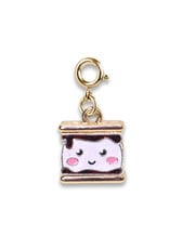 CHARM IT! Gold Glitter S'mores Charm