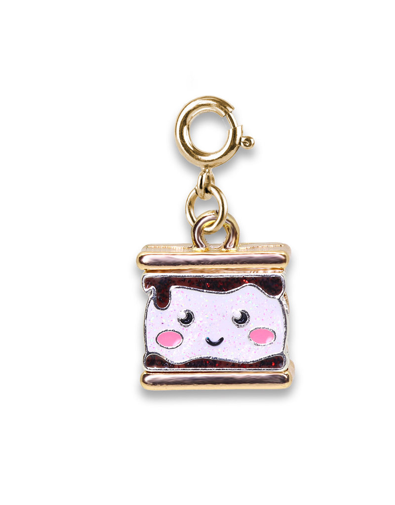 High Intencity Corporation CHARM IT! CHARM IT! Gold Glitter S'mores Charm