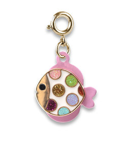 High Intencity Corporation CHARM IT! CHARM IT! Gold Glitter Tropical Fish Charm
