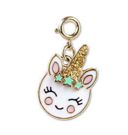 High Intencity Corporation CHARM IT! CHARM IT! Gold Unicorn Smiley Charm
