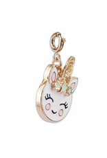 High Intencity Corporation CHARM IT! CHARM IT! Gold Unicorn Smiley Charm