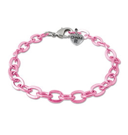 CHARM IT! Pink Chain Bracelet