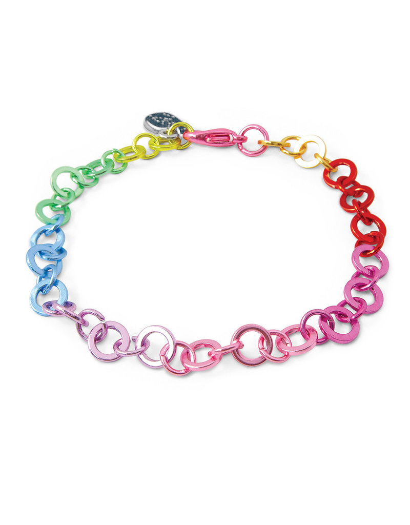 CHARM IT! Rainbow Chain Bracelet