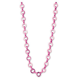 CHARM IT! Pink Chain Necklace