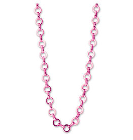 High Intencity Corporation CHARM IT! CHARM IT! Pink Chain Necklace