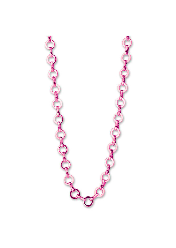 High Intencity Corporation CHARM IT! CHARM IT! Pink Chain Necklace