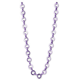 High Intencity Corporation CHARM IT! CHARM It! Purple Chain Necklace