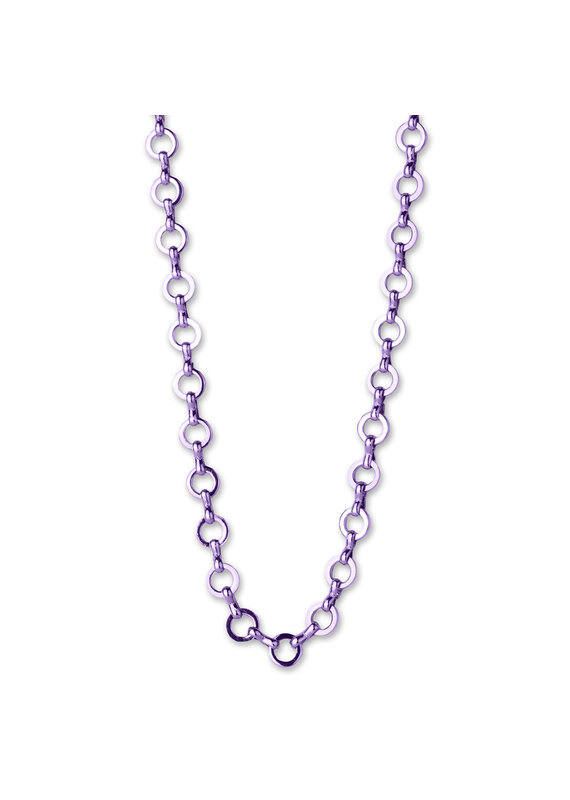 High Intencity Corporation CHARM IT! CHARM It! Purple Chain Necklace