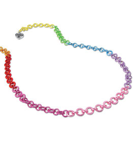 High Intencity Corporation CHARM IT! CHARM IT! Rainbow Chain Necklace
