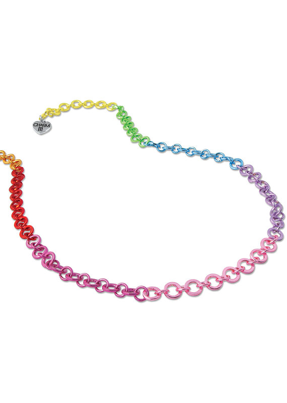 High Intencity Corporation CHARM IT! CHARM IT! Rainbow Chain Necklace